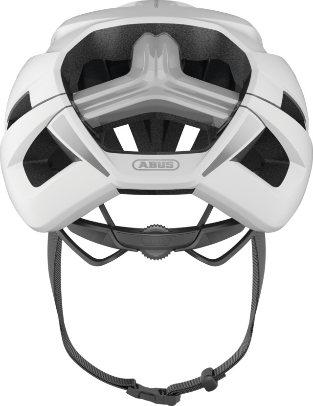 Abus StormChaser ACE polar white vel.L (59-61)