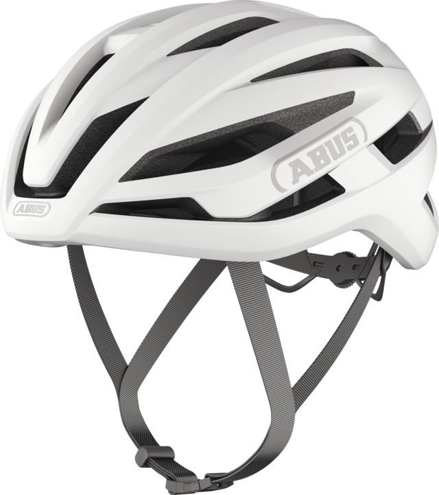 Abus StormChaser ACE polar white vel.S (51-55)