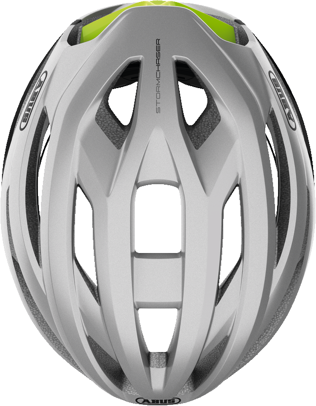 Abus StormChaser gleam silver vel.M (52-58)