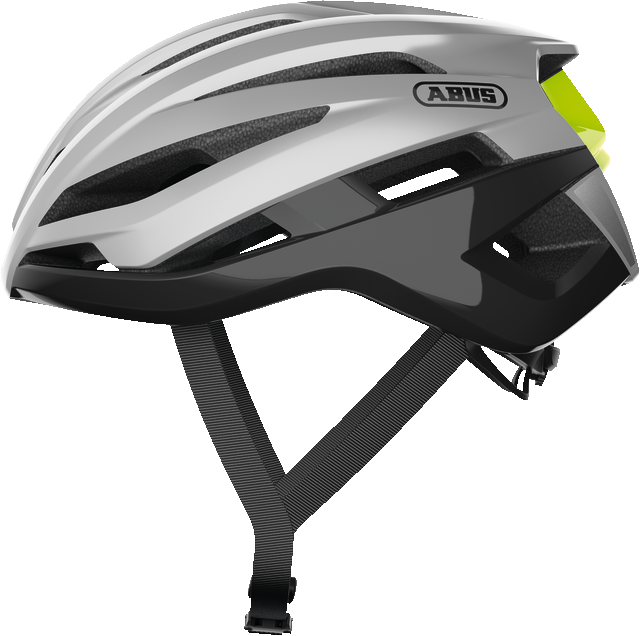 Abus StormChaser gleam silver vel.S (51-55)