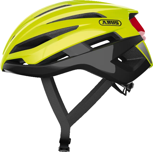 Abus StormChaser neon yellow vel.L (59-61)