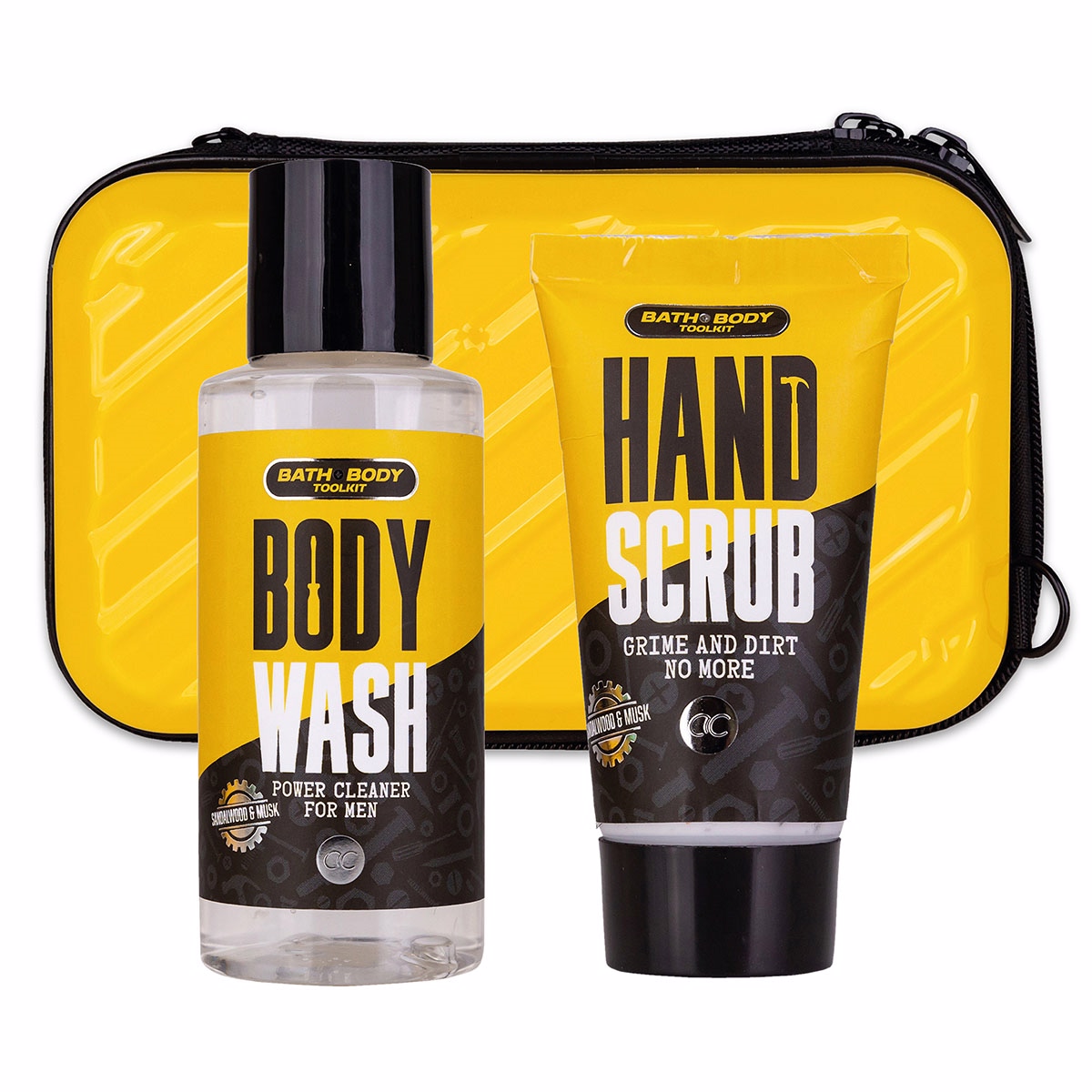ACCENTRA SET koupelový BATH and BODY TOOLKIT v cestovním pevném pouzdru