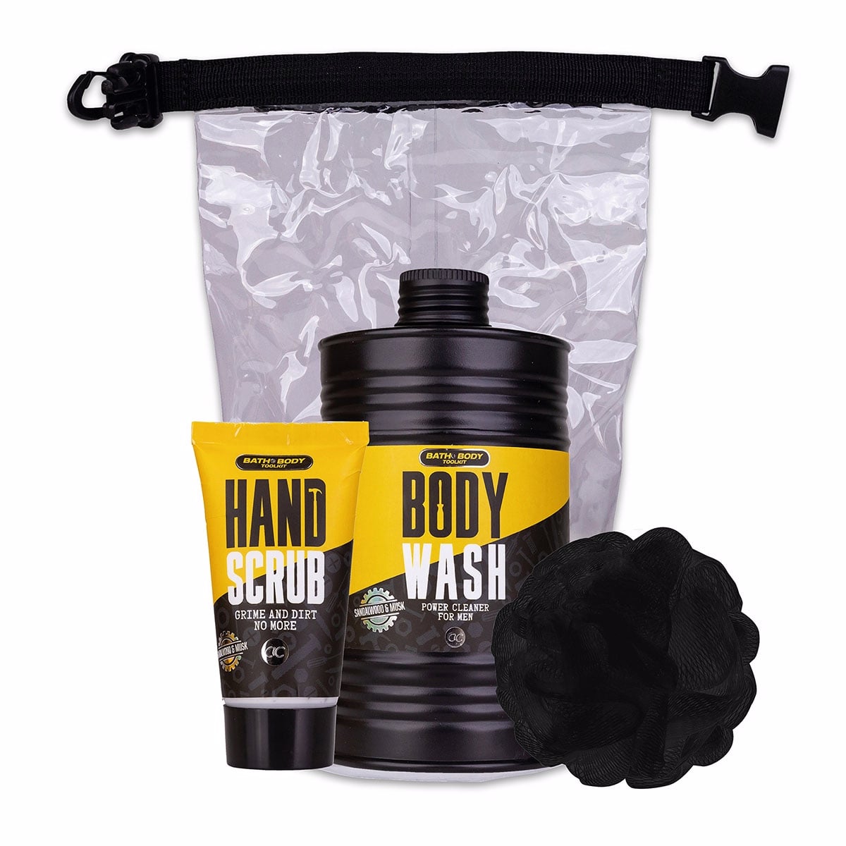 ACCENTRA SET koupelový BATH and BODY TOOLKIT ve voděodolném sáčku (2 litry)