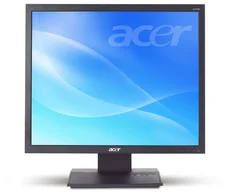 ACER 17''LCD V173Bbdm 1280×1024,7000:1,250cd/m2, 5MS, DVI, repro, Black, ECO
