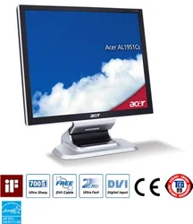 ACER 19''LCD AL1951Es 1280×1024,700:1,2MS, DVI, ACB, Repro