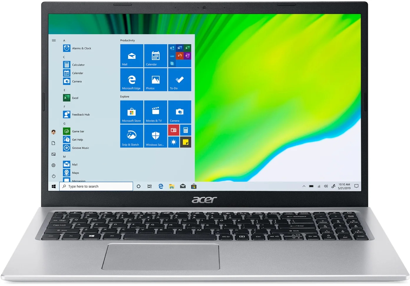 Acer Aspire 5 Pure Silver (A515-56-711X) (NX.A1GEC.004)