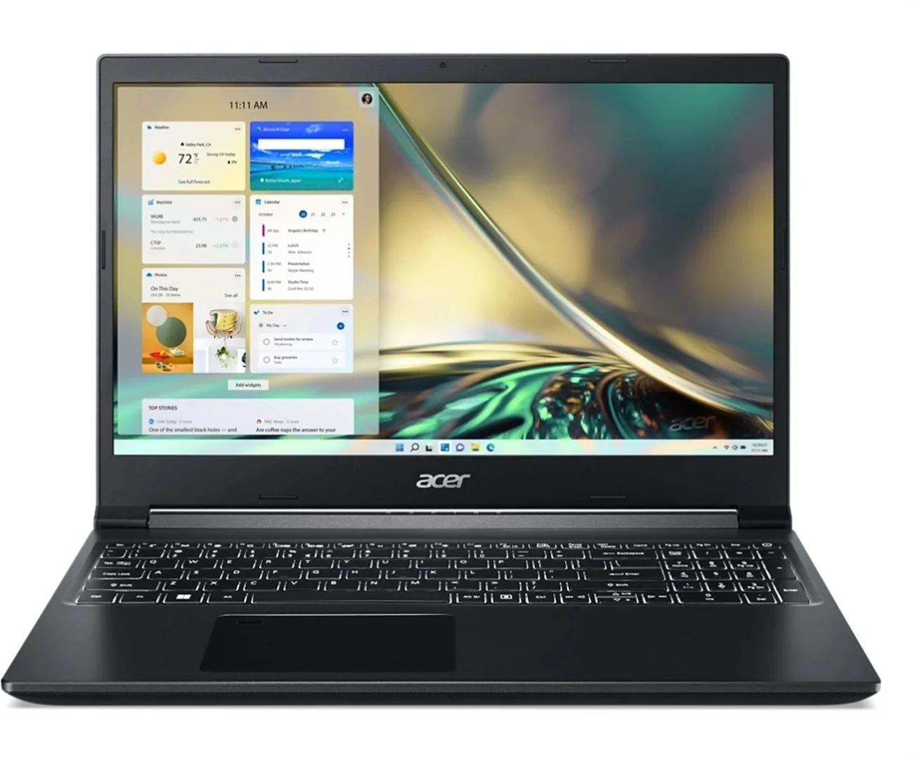Acer Aspire 7 Charcoal Black (A715-43G-R2UQ) (NH.QHDEC.001)