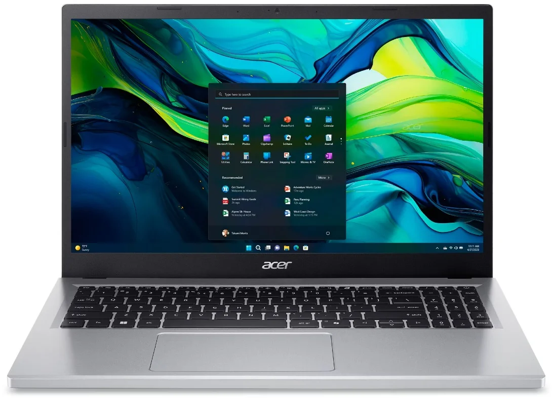 Acer Aspire Go 15 Pure Silver (AG15-31P-C1G2) (NX.KRYEC.002)