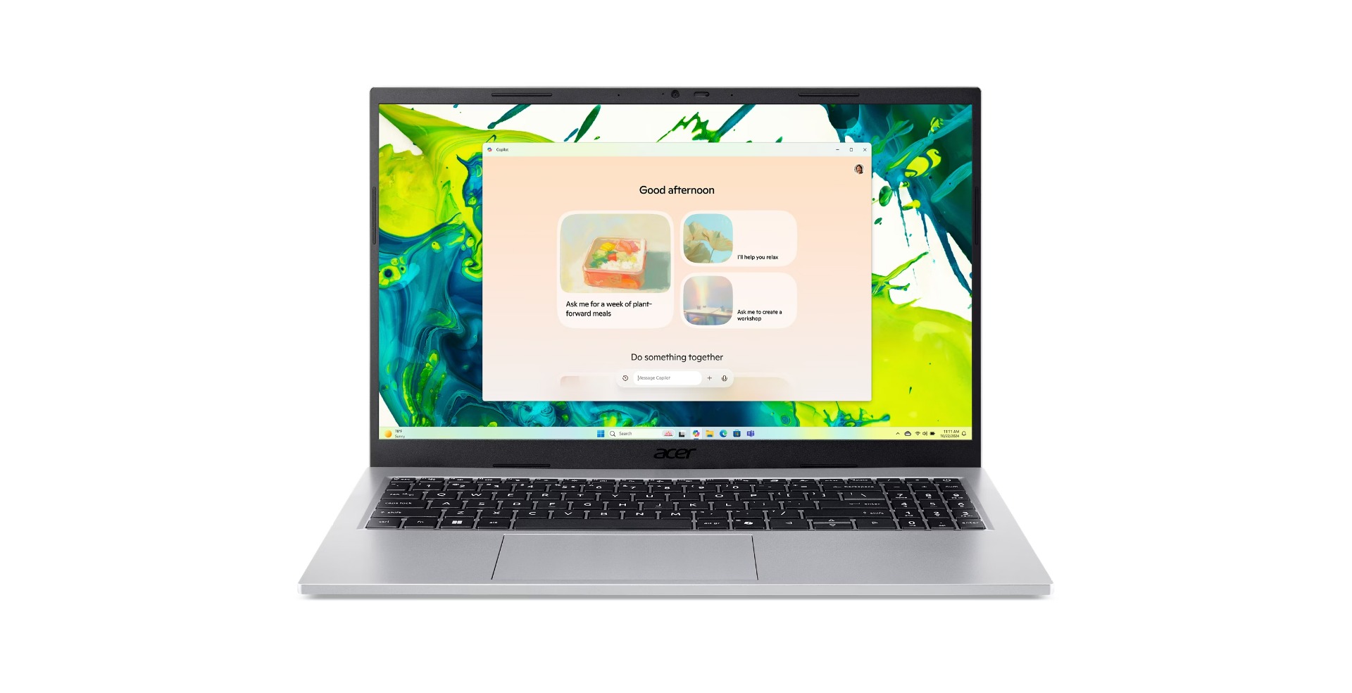Acer Aspire Go 15 Pure Silver (AG15-72P-52PR) (NX.JTREC.007)