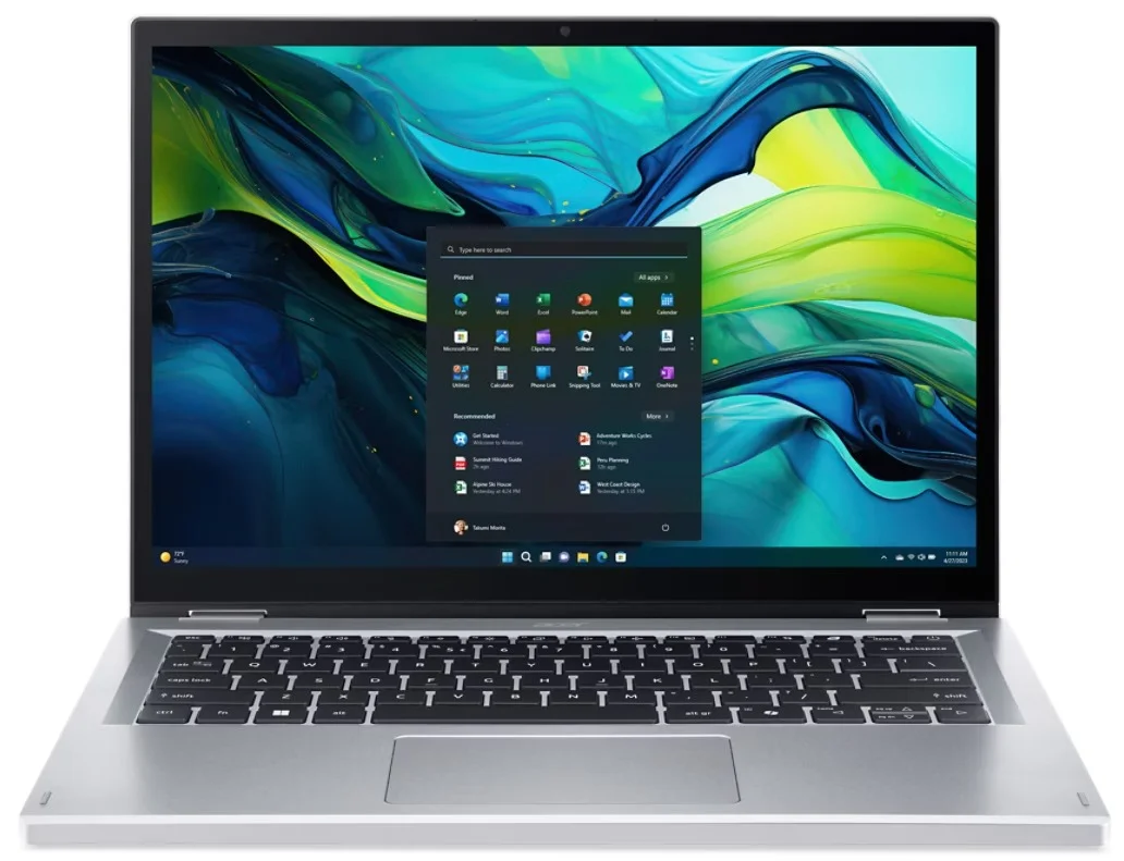 Acer Aspire Go Spin 14 Pure Silver (AGSP14-31PT-33QY) (NX.J3UEC.002)