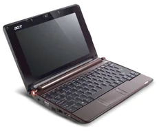 ACER Aspire ONE A150-Bc 8,9" Atom N270/1GB/160GB/SD/CR 5-v-1/WL/CAM/XPH/Brown