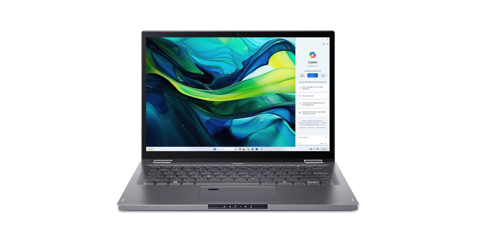 Acer Aspire Spin 14 Steel Gray (ASP14-52MTN-58NE) (NX.J3JEC.00E)