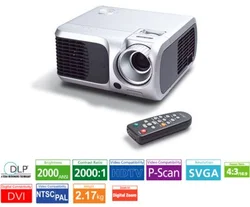 ACER DLP projektor PD100D, 2000 Lum,SVGA 800x600, 2000:1,32dB, DVI, ZOOM