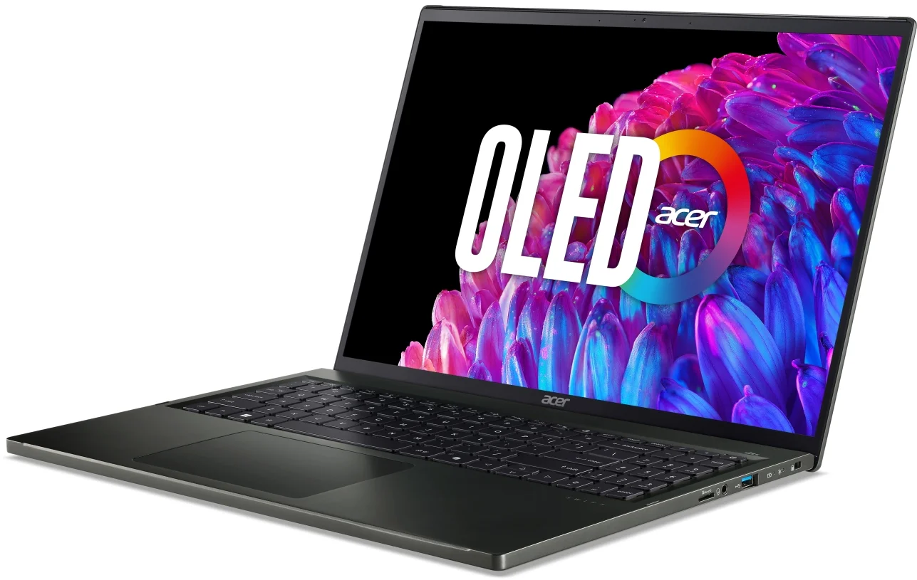 Acer Swift Edge 16 Olivine Black (SFE16-44-R4JU) (NX.KTDEC.001)