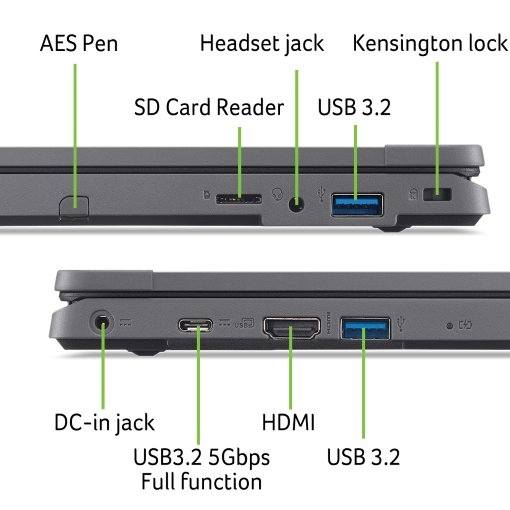 Acer TravelMate Spin B3 (TMB311RN-33-TCO-C0QL) (NX.VZKEC.001)
