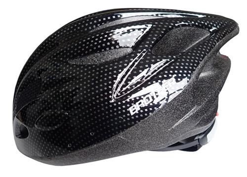 ACRA CSH31CRN-L čierna cyklistická prilba veľkosť L (58-61cm)