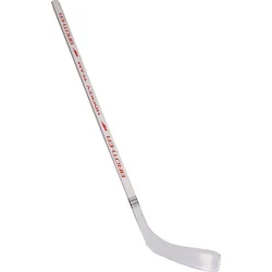 ACRA H3377-LE  Hokejka plastová s dýhou147cm - levá - bílá