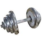 ACRA Jednoručná chrómovaná nakladacia kľučka 20 kg 25 mm