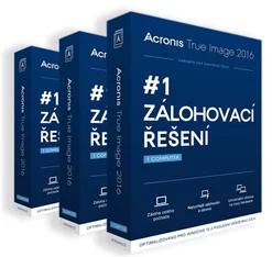 Acronis True Image 2016 - 3 Computer ESD CZ