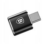 Adaptér Baseus USB-A na USB-C čierny