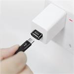 Adaptér Baseus USB samec na USB-C samica 5A, čierny