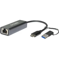 Adaptér D-Link USB-C/USB na 2,5G Ethernet LAN (DUB-2315)