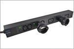 Adaptér IEC C20 samec na SCHUKO CEE 7/3 samica, napätie 230V, 16A