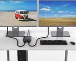 Adaptér PremiumCord MST DisplayPort 1.2 kportad18