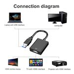 Adaptér PremiumCord USB 3.0 na HDMI, FULL HD 1080p