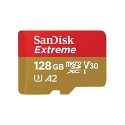 Adaptér SanDisk Extreme microSDXC 128GB 190MB/s UHS-I U3 Class 10