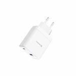 Adaptér Swissten Smart IC s 2× USB 3A + kábel USB-C, čierny  