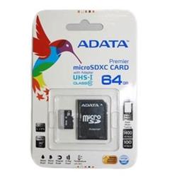 ADATA MicroSDXC Premier 64GB + SD adaptér (AUSDX64GUICL10-RA1)