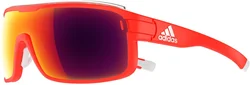 ADIDAS Eyewear ZONYK PRO - Solar red - Red mirror, vel.L
