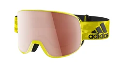 adidas Sport eyewear PROGRESSOR C - Bright yellow shiny - LST Active Silver (antifog)