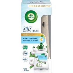Air Wick Active Fresh Svěží bavlna 228ml komplet
