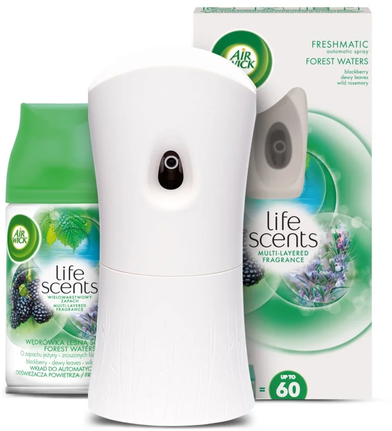 Air Wick Automatický Spray komplet Life Scents Lesní potok 250 ml (5997321790039) TSBOHEMIA.CZ