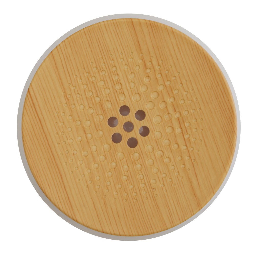 Airbi aroma difuzér s možnosťou osvetlenia LOTUS - svetlé drevo BI5035