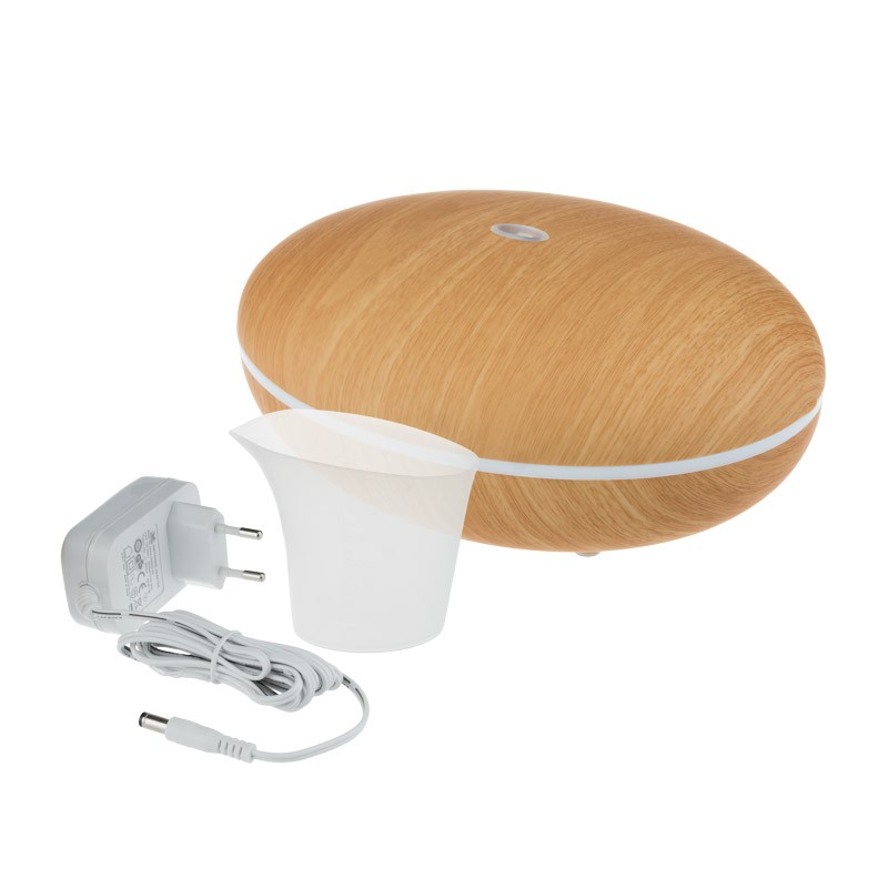 Airbi aroma difuzér s možnosťou osvetlenia MAGIC - svetlé drevo BI5010