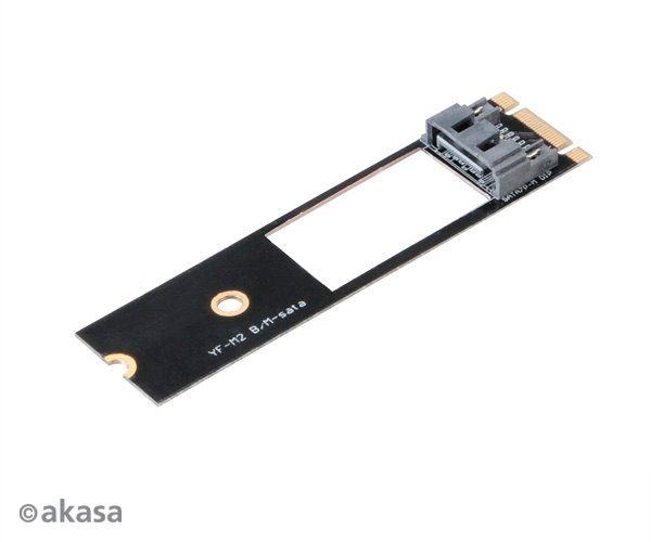 Akasa AK-PCCMSA-02, adaptér M.2 na SATA