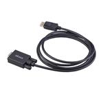 Akasa DisplayPort na VGA 2 m čierny