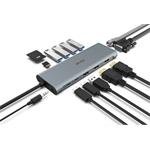 AKASA - Dokovacia stanica USB typu C 14 v 1 60 W