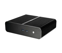AKASA Euler S/ mini ITX/ NUC/ 2x USB 3.0/ 2.5" pozice pro HDD/ 120W zdroj/ černý
