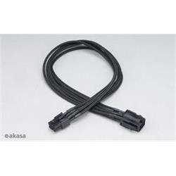 AKASA FLEXA V6, predĺženie 6pinového napájacieho kábla pre VGA/ 40cm