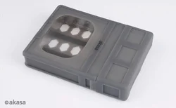 AKASA Flexstor S35 pro 3,5" SATA/IDE HDD disky, silikonový