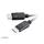AKASA kabel DisplayPort - DisplayPort, 2m
