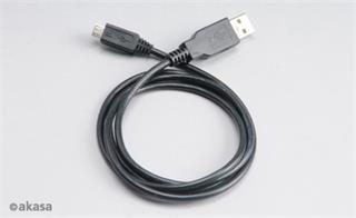 AKASA kabel USB 2.0 USB-A na microUSB, 1m