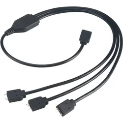AKASA RGB LED kábel-splitter adresovateľný 50cm AK-CBLD07-50BK
