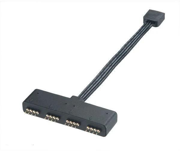 AKASA RGB LED Splitter AK-CBLD02-10BK