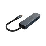 AKASA - Rozbočovač USB typu C 4 v 1 s Ethernetom