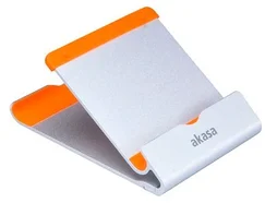 AKASA stojánek na tablet AK-NC053-OR hliníkový, stříbrný/oranžový